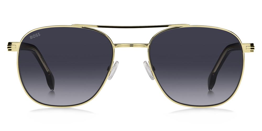 Timeless Aviator Elegance in Gold and Black