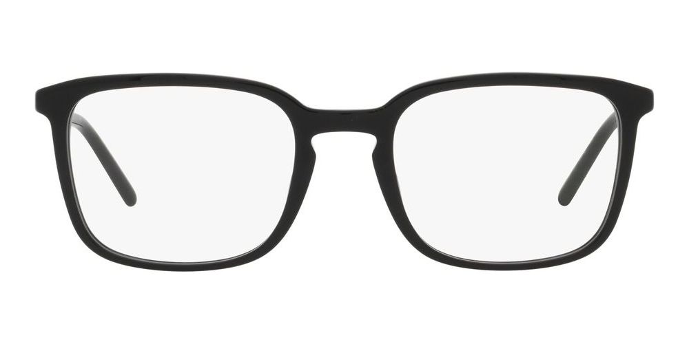 Sleek Contrast Acetate and Metal Frame Eyeglasses