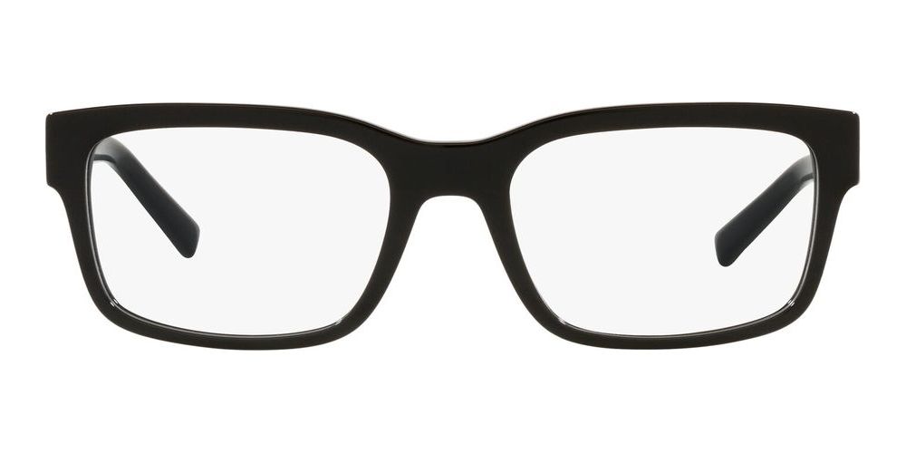 Timeless Black Acetate Eyeglasses for Men