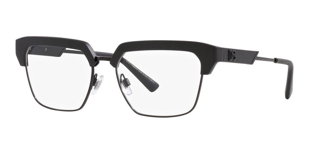 Sleek Modern Black Optical Frame