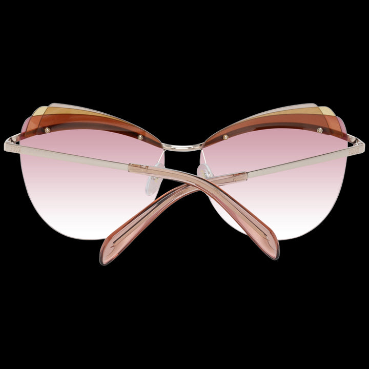 Radiant Pink Gradient Elegance Sunglasses