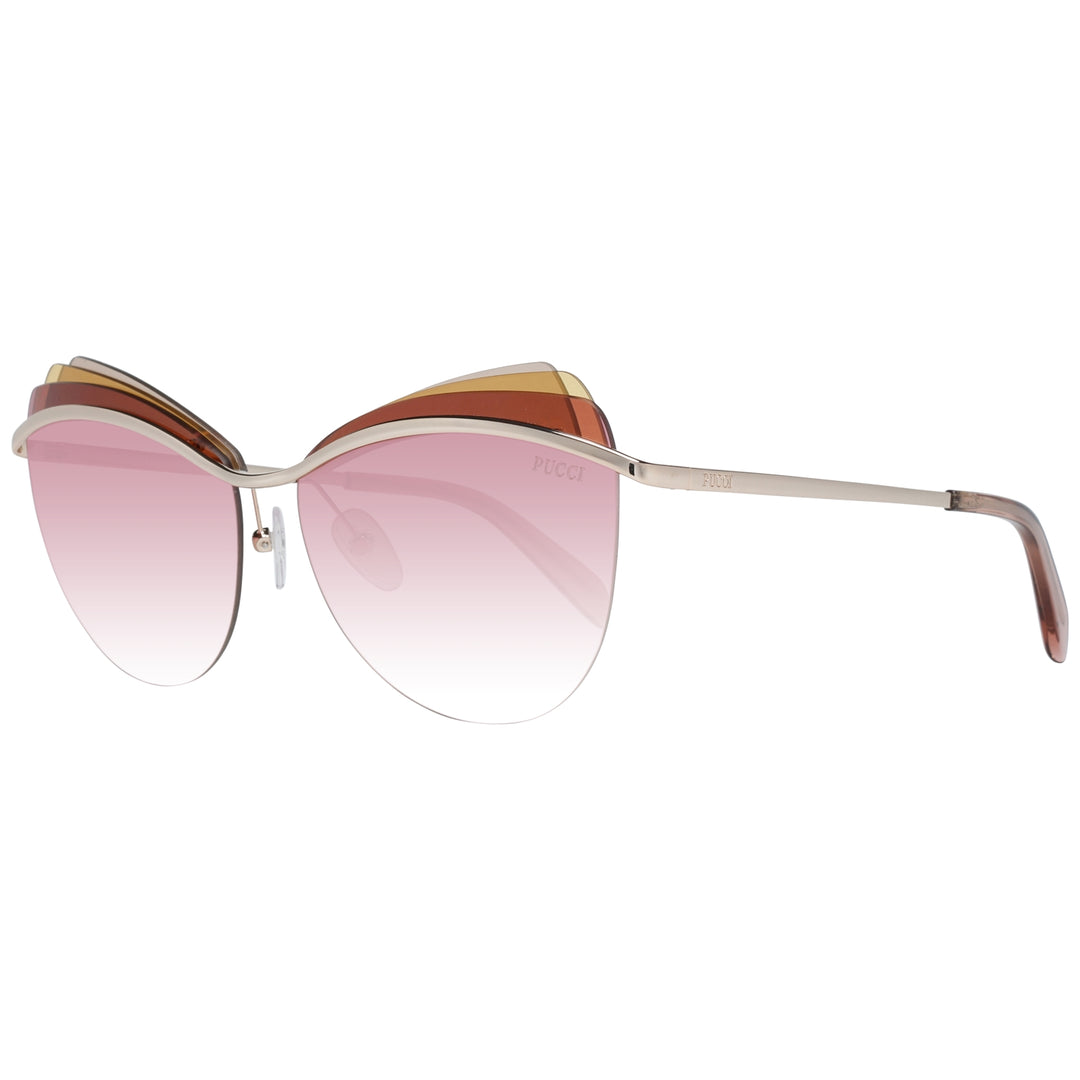 Radiant Pink Gradient Elegance Sunglasses