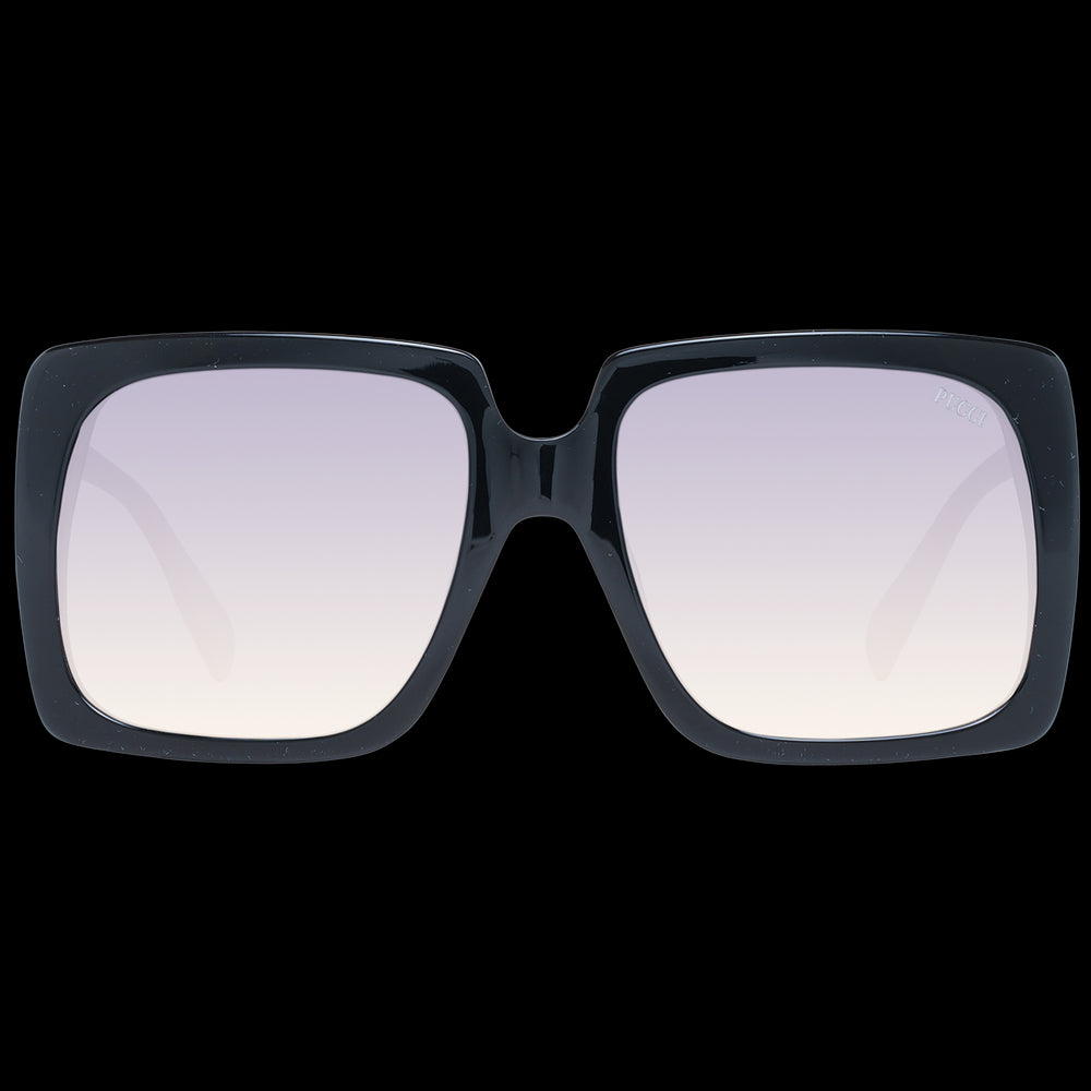 Sculpted Contrast Square Sunglasses