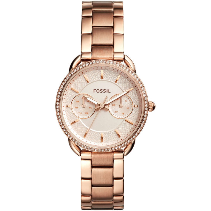 Fossil Rose Gold Chronograph Watch