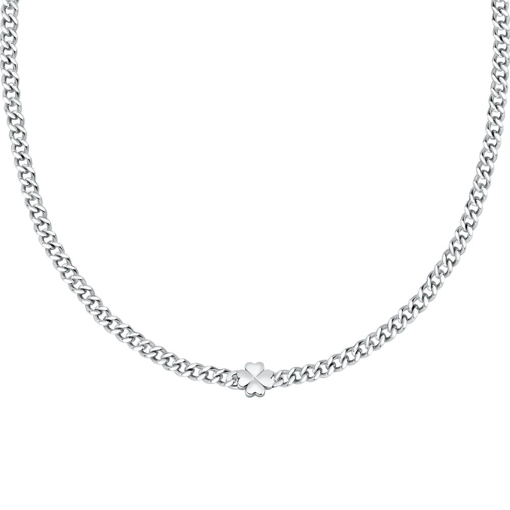La Petite Story Minimalist Silver Chain Necklace