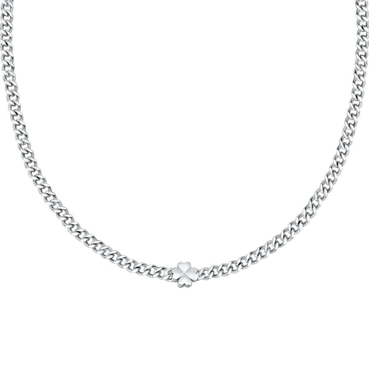 La Petite Story Minimalist Silver Chain Necklace