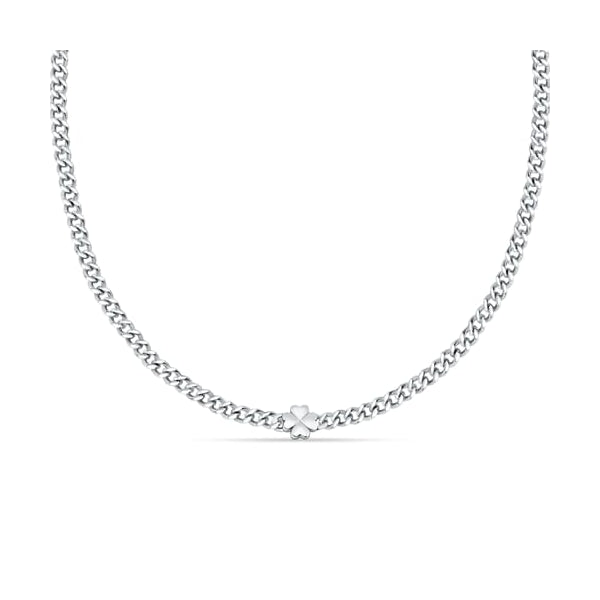 La Petite Story Minimalist Silver Chain Necklace
