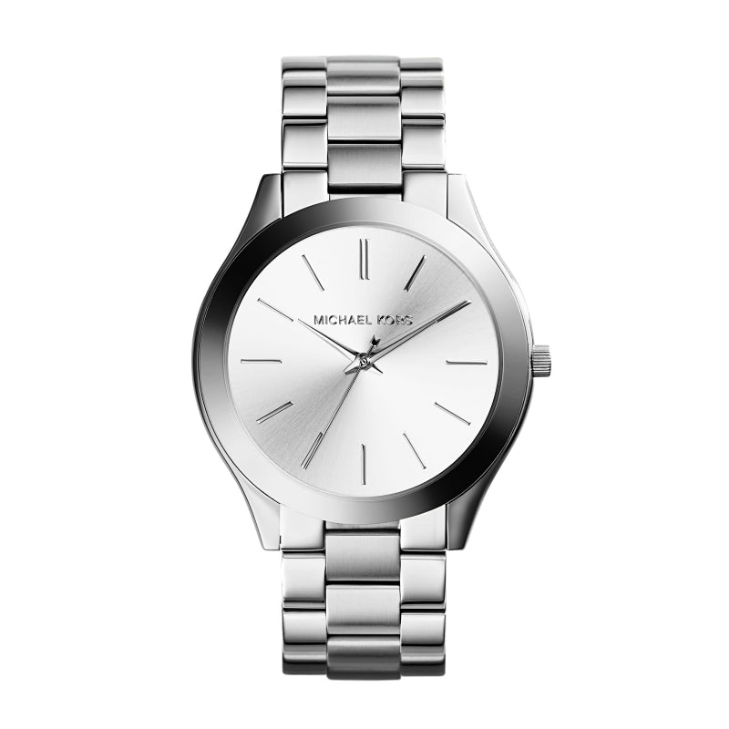Michael Kors Silver Analog Stainless Steel Watch