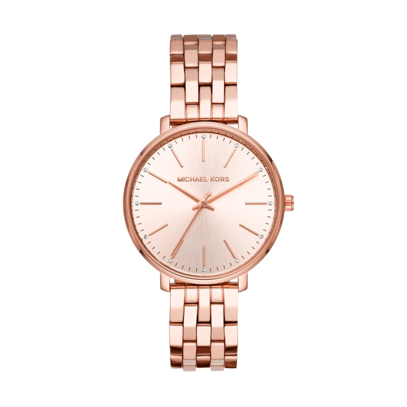 Michael Kors Rose Gold Crystal Watch