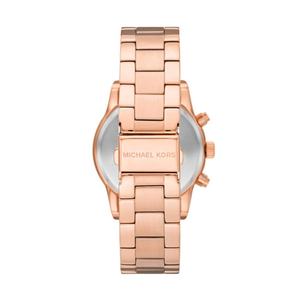 Michael Kors Rose Gold Crystal Chronograph