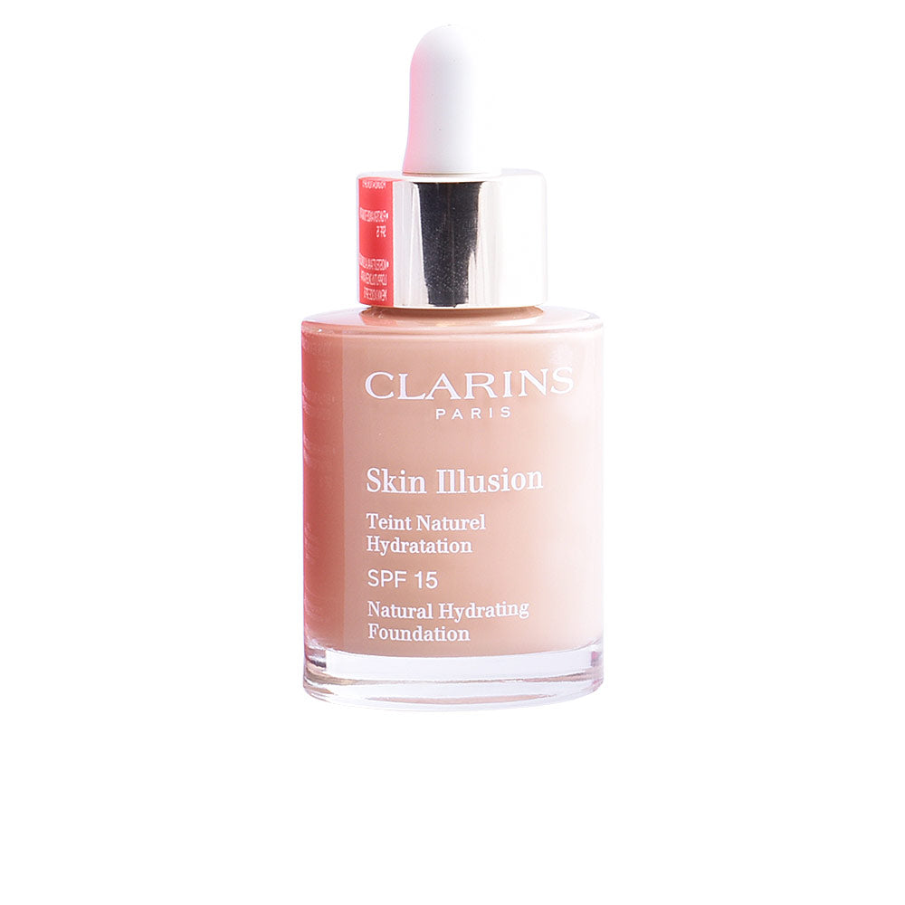 30 ml bottle of serum-texture, hydrating natural finish foundation, shade 112C