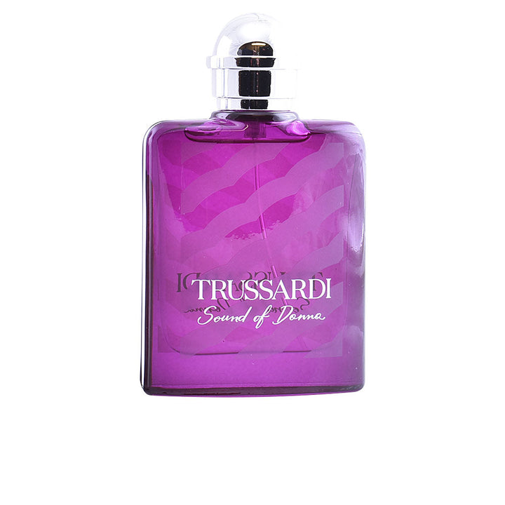 Fuchsia glass bottle of Oriental Floral Eau de Parfum, 30 ml, pink perfume bottle
