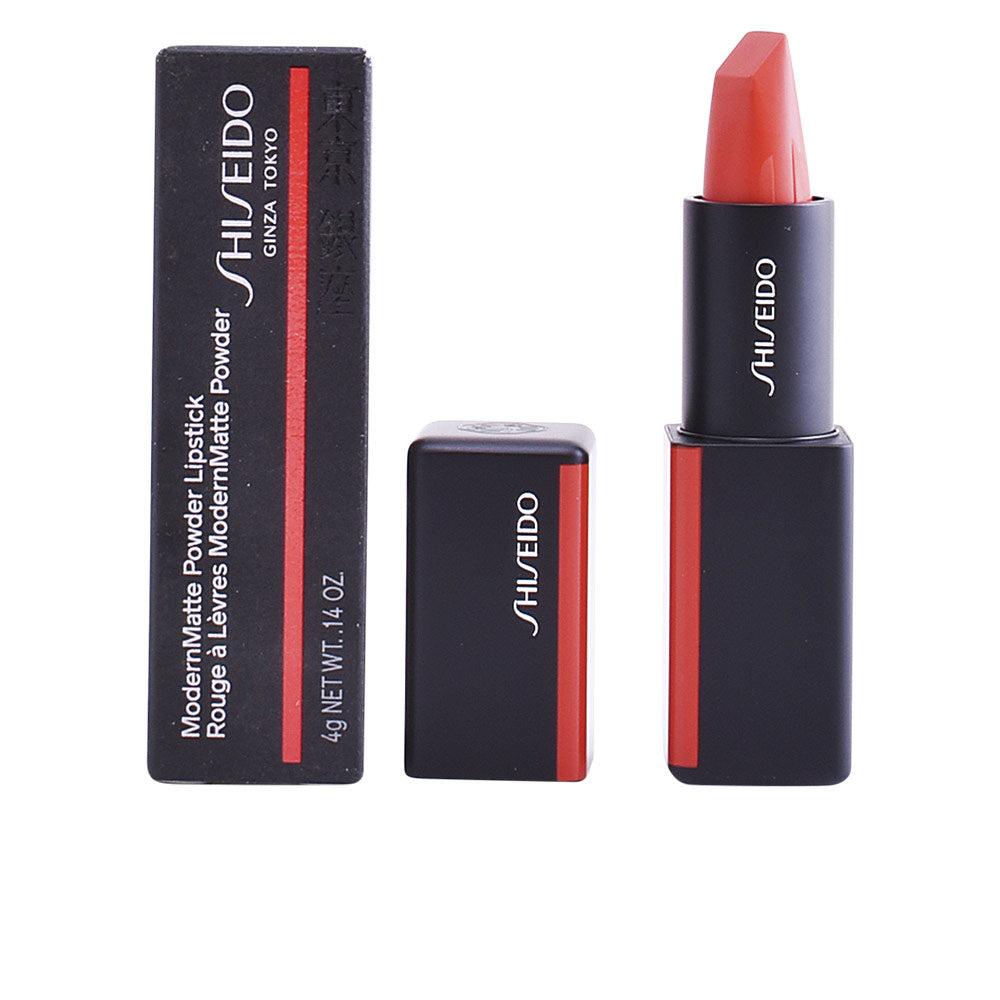Red powdered lipstick pencil, shade 509‑Flame, matte finish, 4 g, Unisex