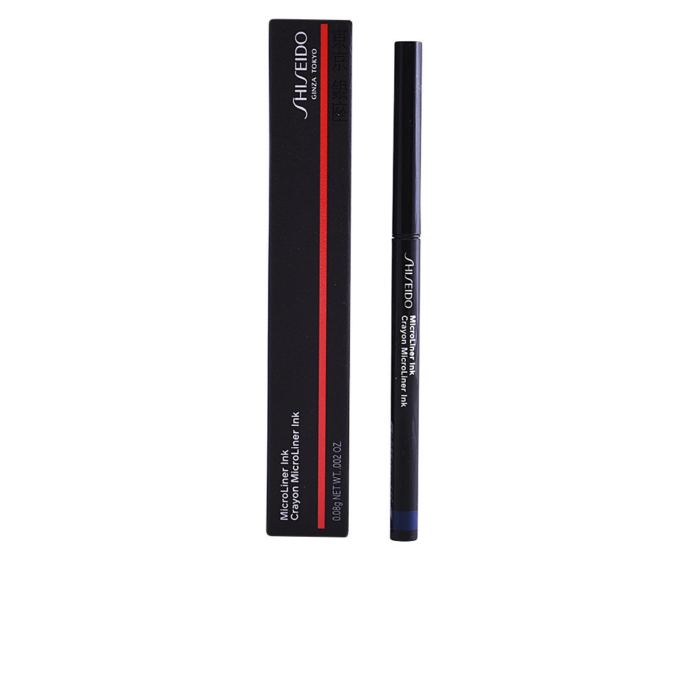 Retractable ultra-fine navy eyeliner pencil, matte finish, 0.08 g