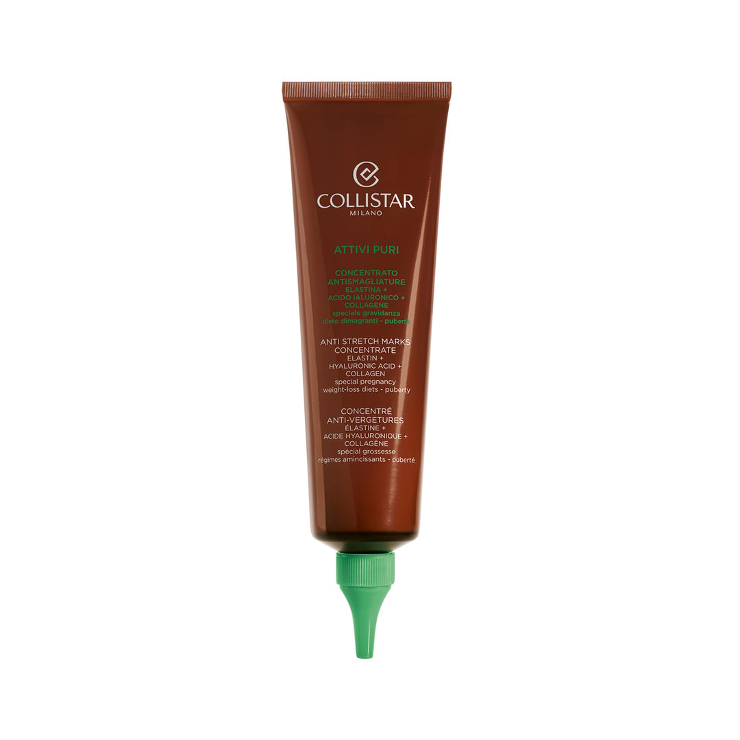 150 ml white tube of elasticity concentrate with almonds and cream texture