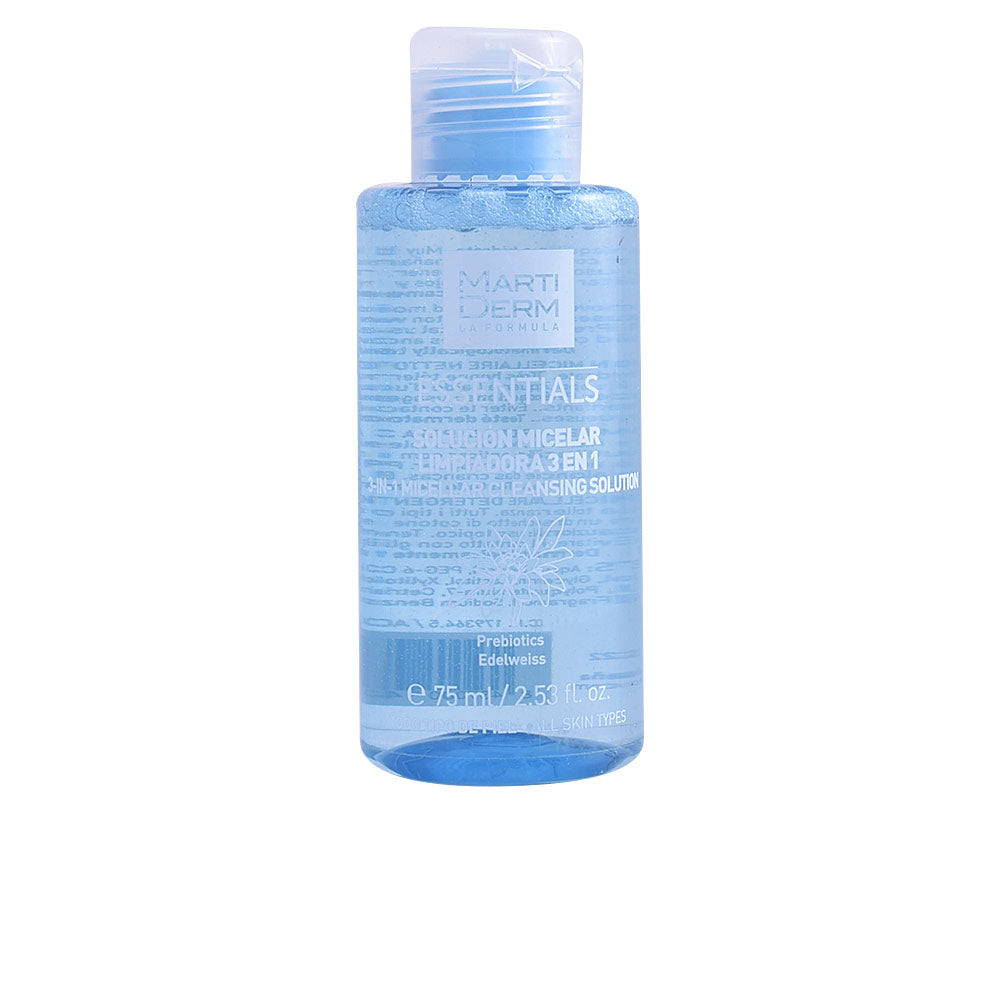 75 ml clear micellar cleansing solution bottle for Unisex skin, gentle formula