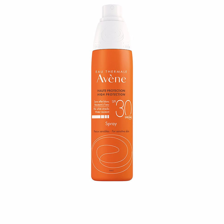 200 ml spray bottle of SPF 30 thermal spring sunscreen for Unisex use
