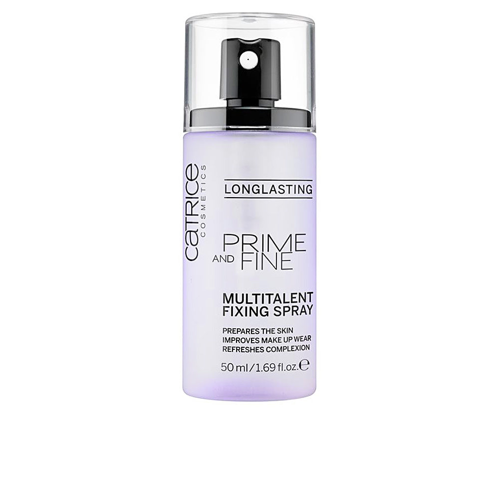 50 ml transparent lightweight fixing spray in fine mist bottle, Unisex