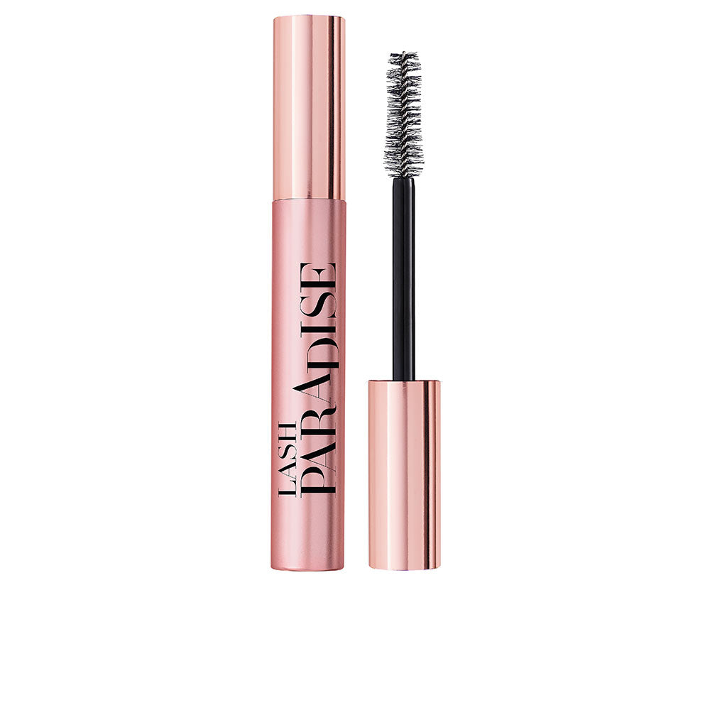 Tube of extra black volumising mascara with hybrid fibre brush, 6.4 ml