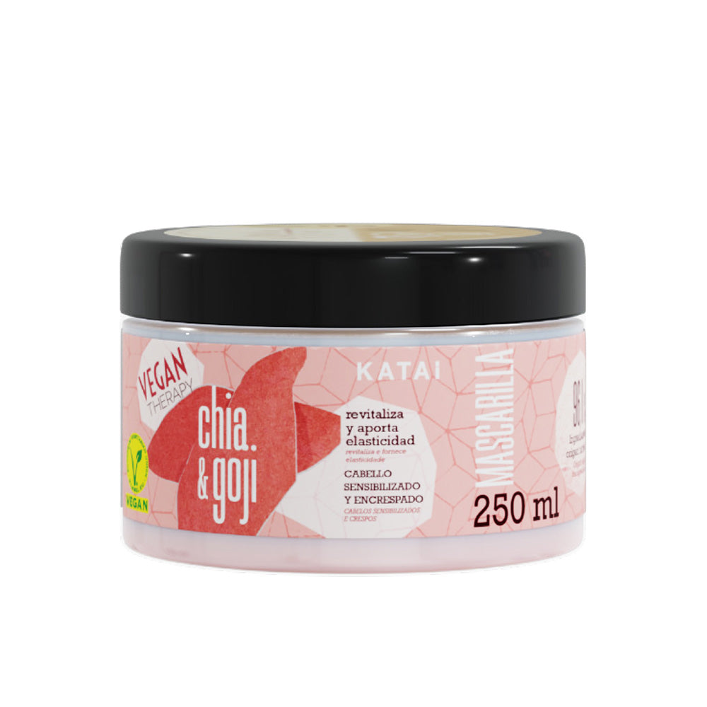 250 ml jar of creamy anti-frizz hair mask for Unisex, seed oil formulation