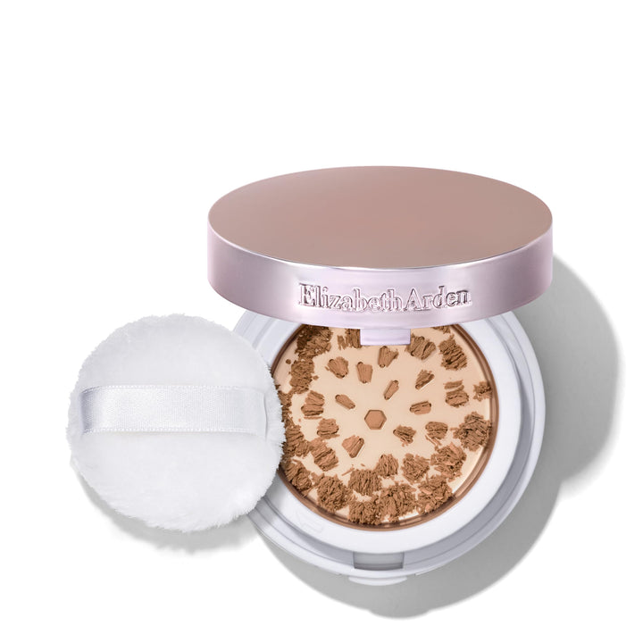 Compact mineral powder in neutral shade, fine-milled texture, 8.33 g