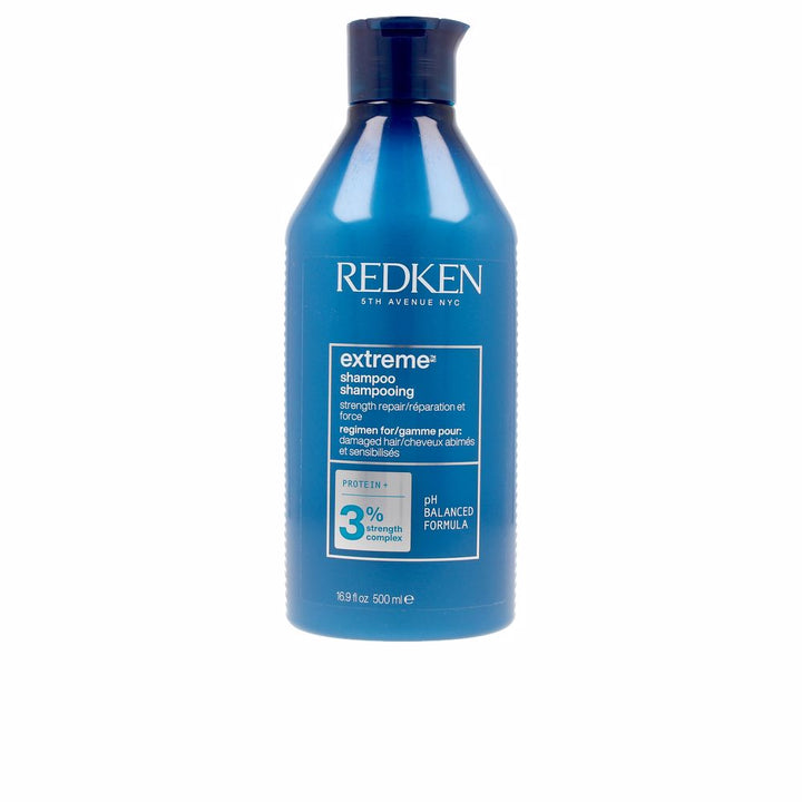 500 ml shampoo bottle for damaged hair, ceramide repair, Unisex
