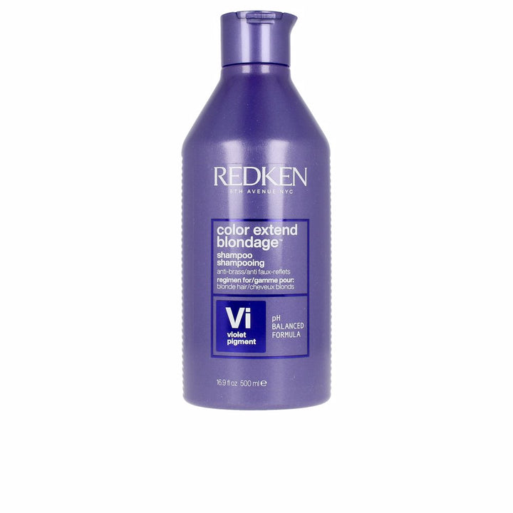 1,000 ml violet neutralising blonde shampoo bottle, salon size, Unisex