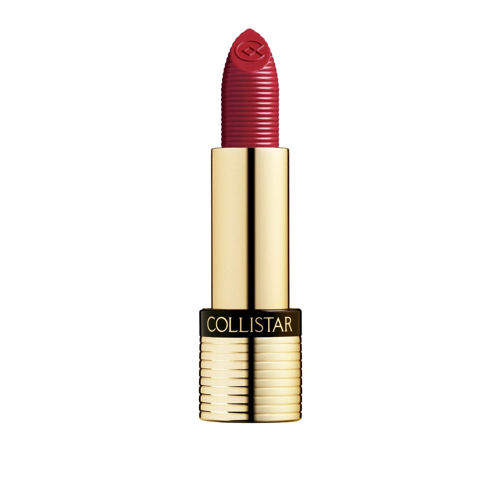 3.5 ml metallic grenade lipstick in creamy bullet, warm red with shimmer