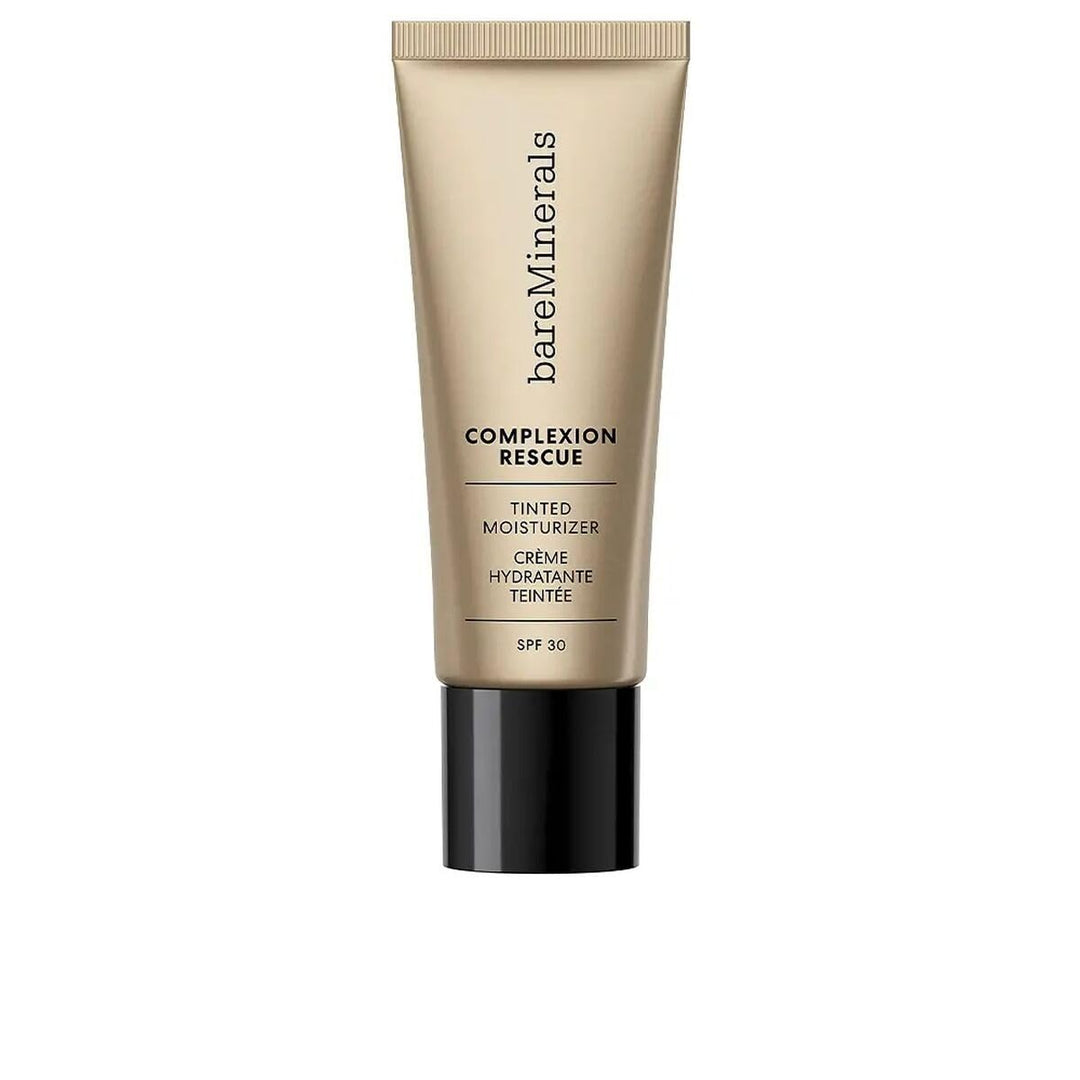 Small 35 ml tube of tinted hydrating gel‑cream, light brown shade, SPF 30