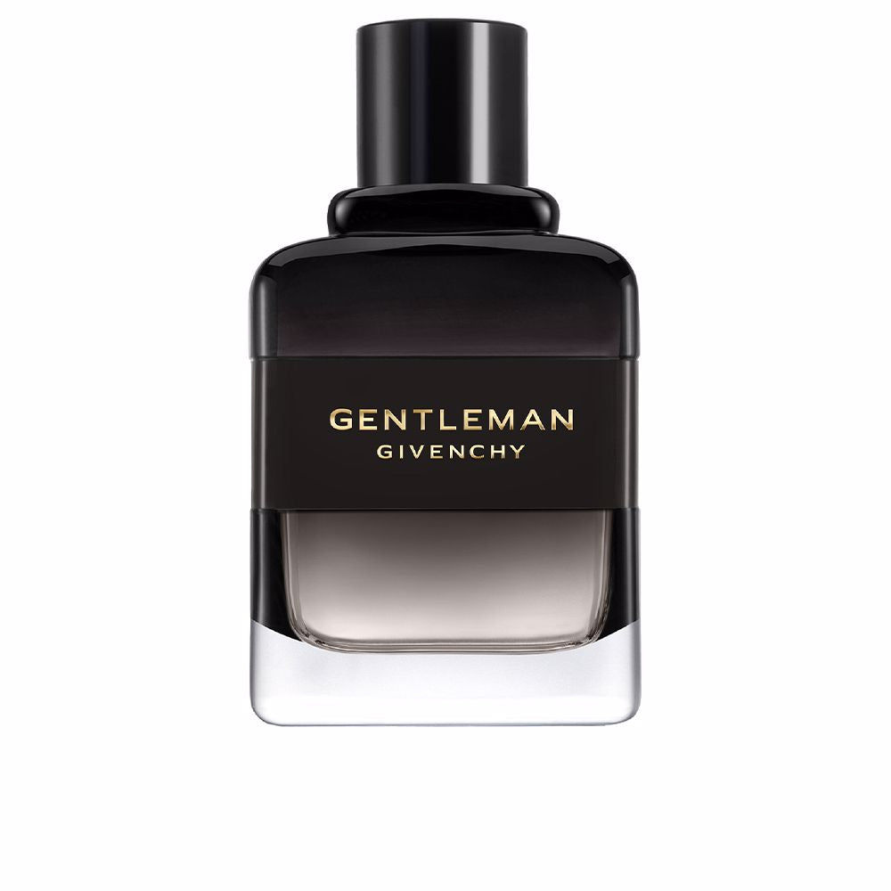 100 ml dark-banded glass bottle of woody floral eau de parfum for Man