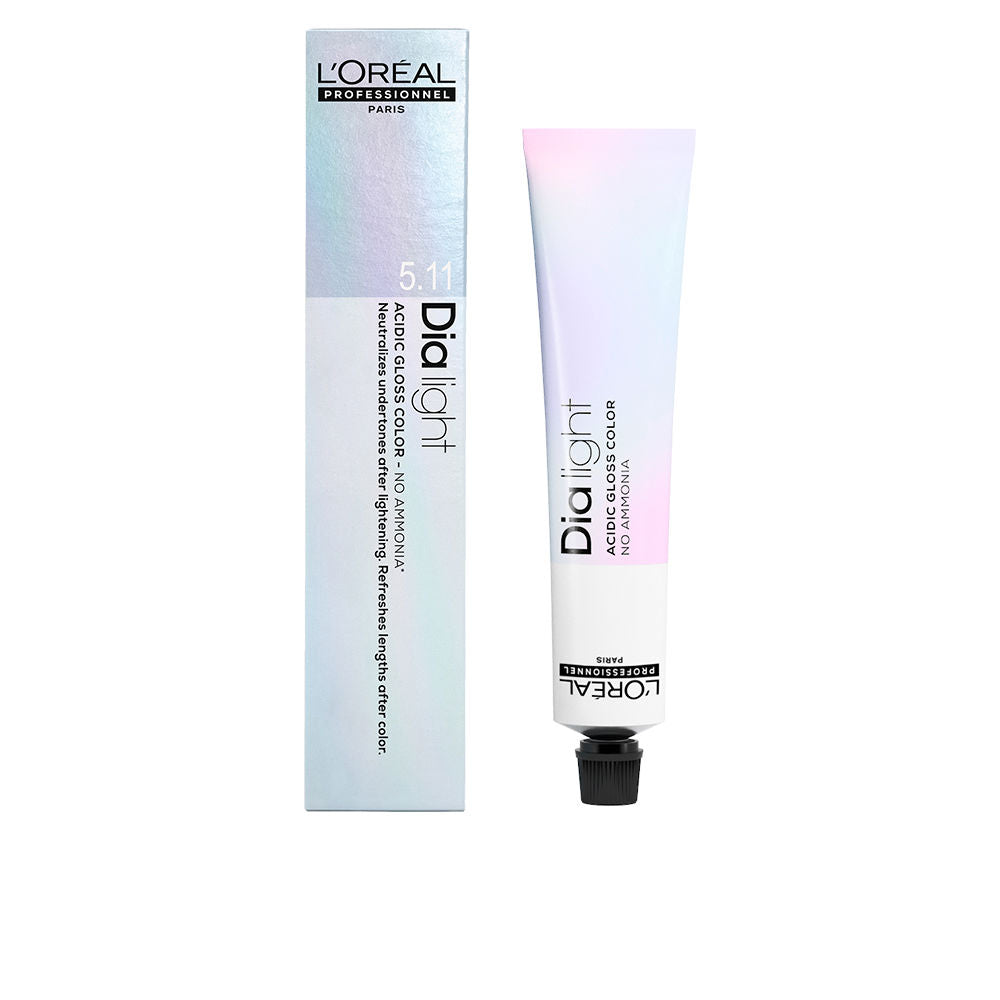 50 ml tube of ammonia‑free gel‑cream semi‑permanent hair colour, shade 7.11, salon product