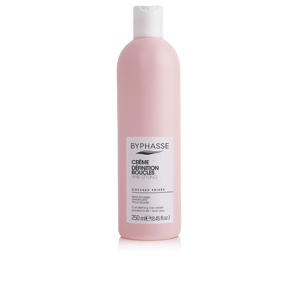 250 ml white bottle of curl cream for defined, anti‑frizz curls