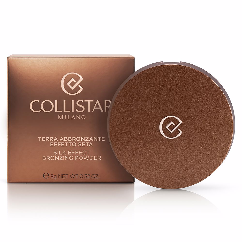 Compact silk‑effect bronzer powder in 1.1 Maldive matte, refillable 10 g