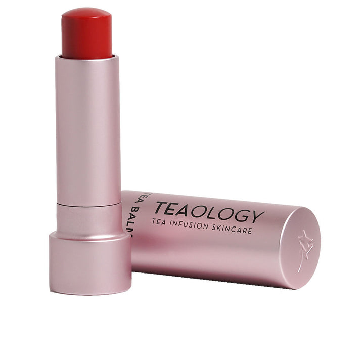 Cherry Tea tinted lip balm; 4 g tin, shea and squalane formula