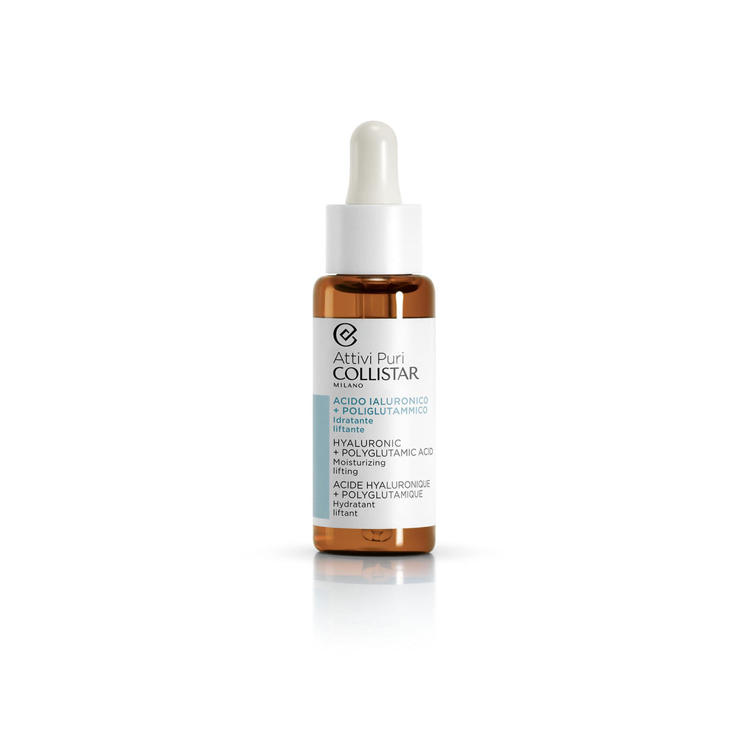 Clear 30 ml dropper bottle of concentrated hyaluronic lift serum for Women