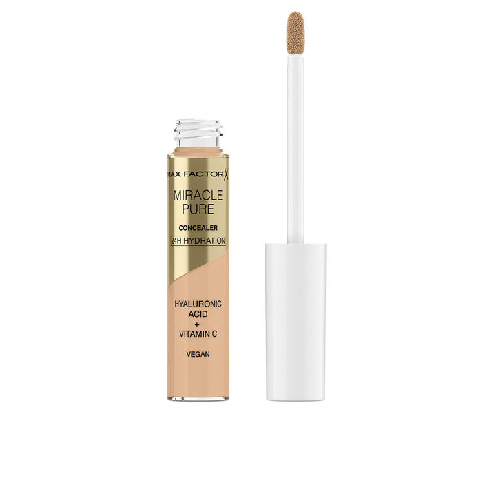 Tube of liquid concealer, 7.8 ml, vegan formula, light shade