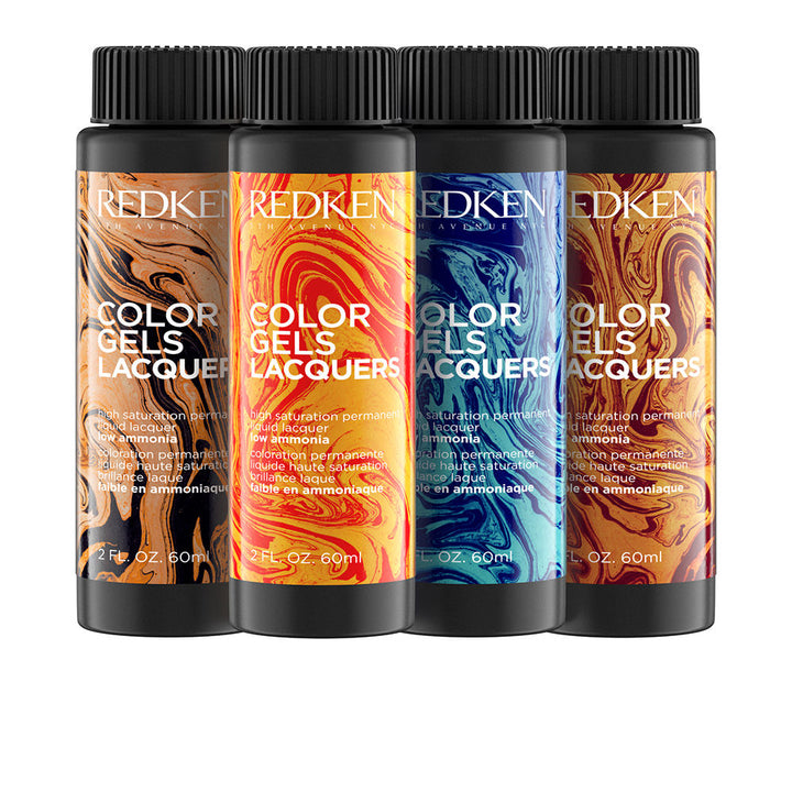 Three 60 ml pewter permanent colour gel tubes for Unisex use, low-ammonia