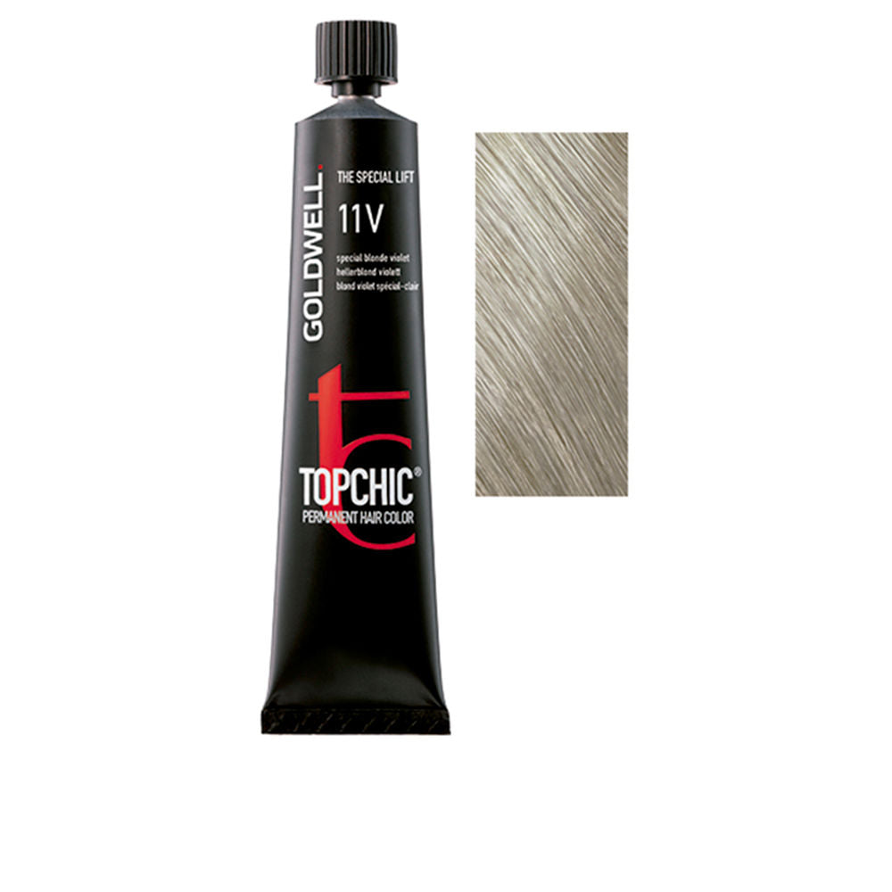 60 ml tube of permanent hair colour cream, salon shade 11V