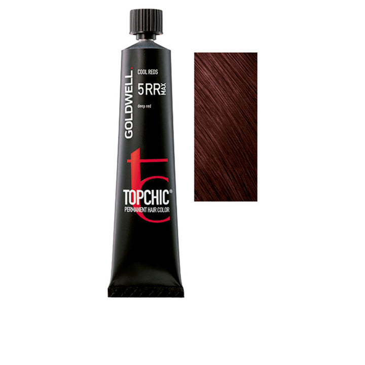 60 ml tube of permanent cream hair colour in warm red shade 5RR