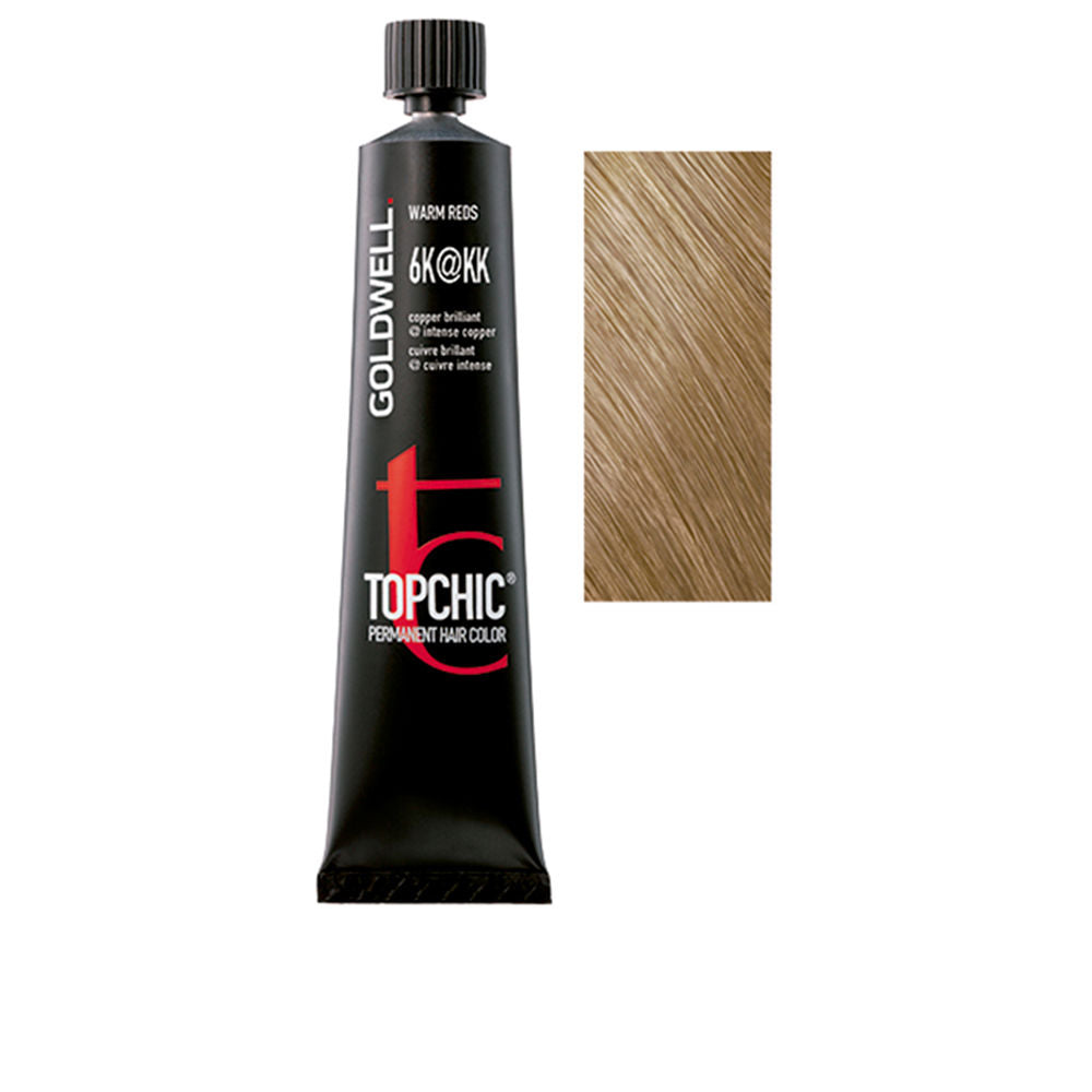 60 ml tube of permanent warm chestnut hair colour for Women, cream formula