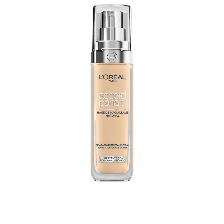 30 ml liquid foundation in shade 4.N, dewy finish, hyaluronic formula