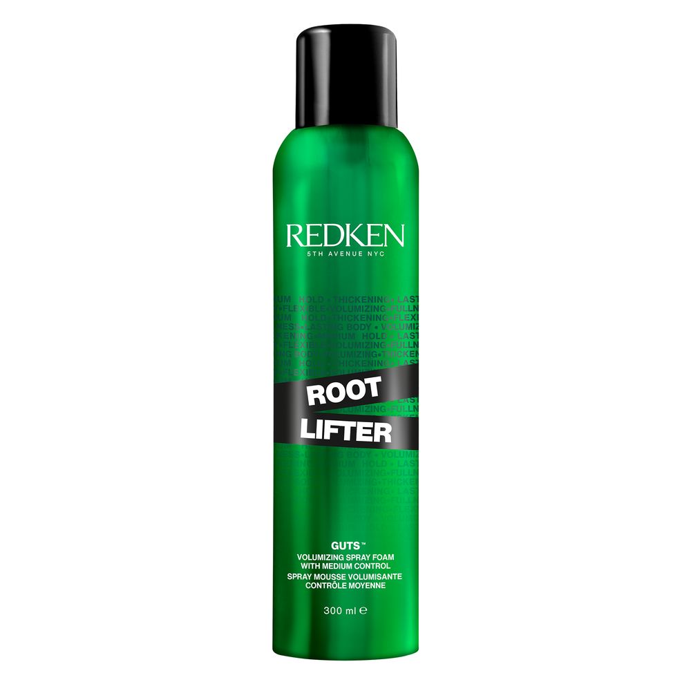 300 ml can of volumising root-lift foam for women, lightweight white foam