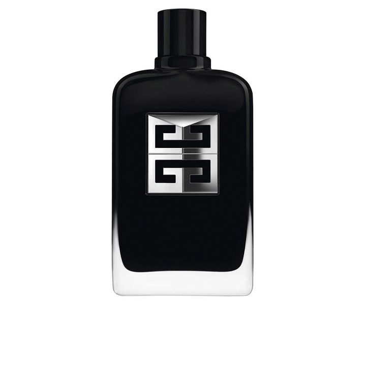 Black couture-style perfume bottle with silver monogram, 60 ml Eau de Parfum