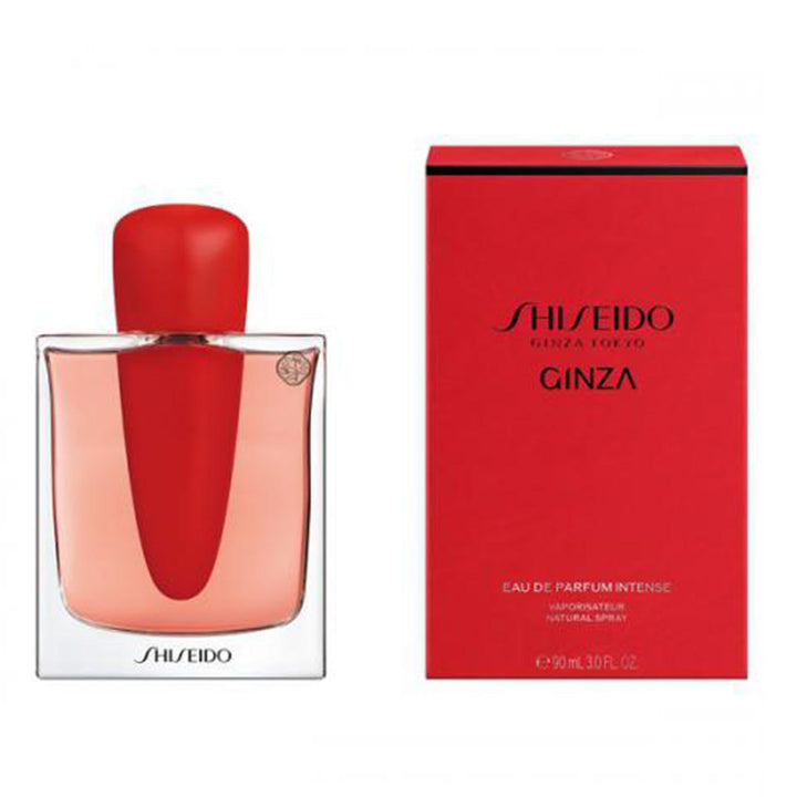 Deep-red Ginza bottle, 90 ml Eau de Parfum Intense for Women