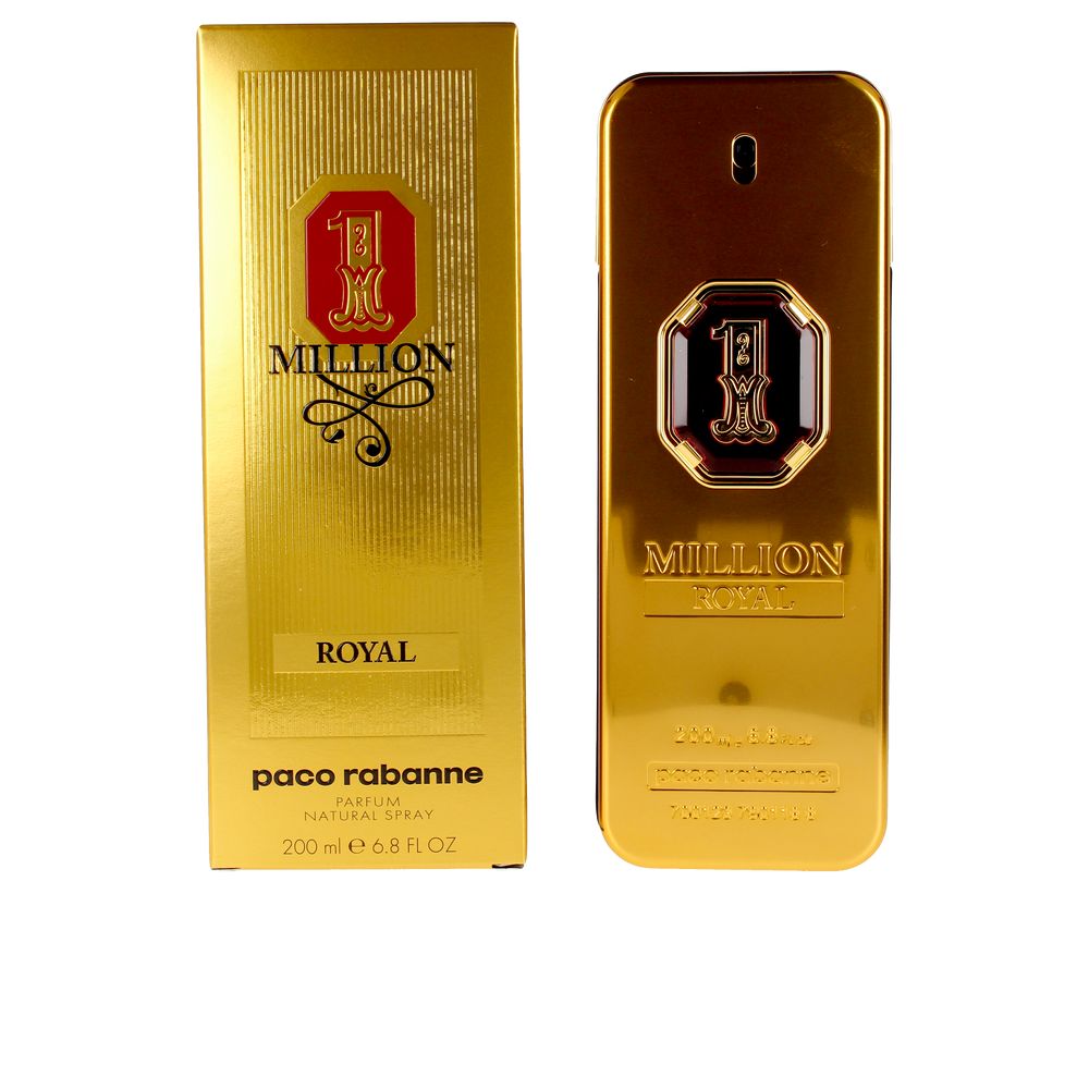 50 ml woody eau de parfum spray for Man, glass bottle with metallic finish