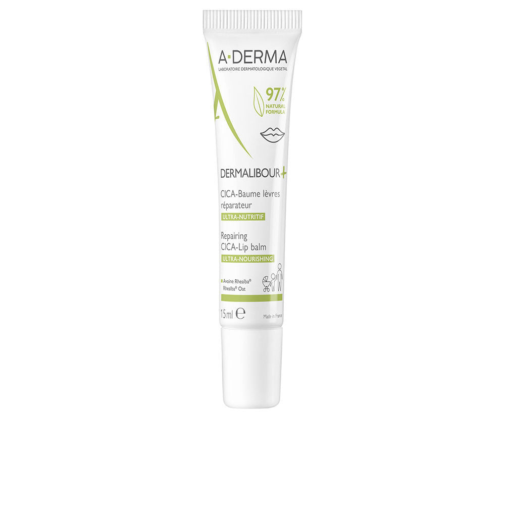 Small 15 ml tube lip balm — oat extract, shea and jojoba