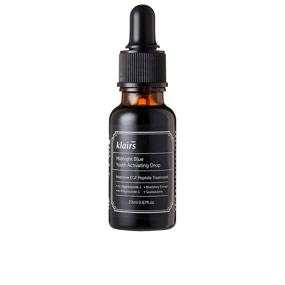 20 ml indigo peptide serum bottle with dropper, 20 ml