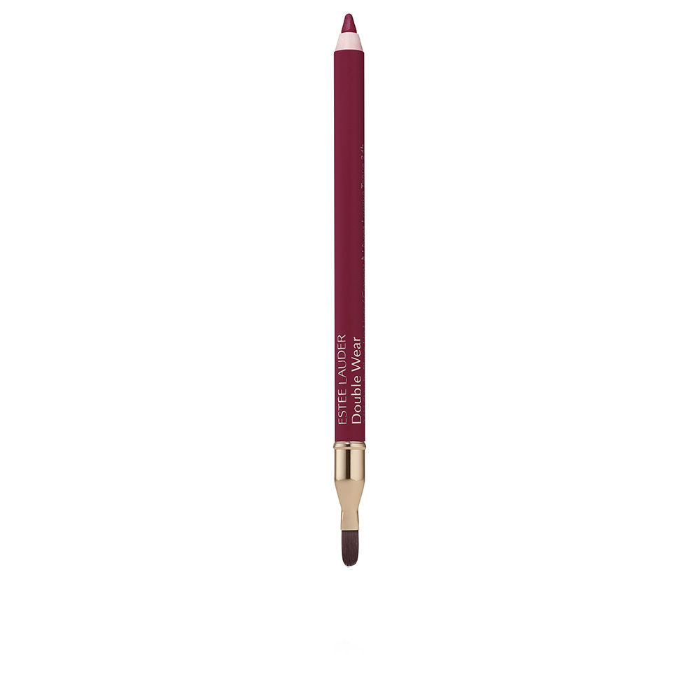 Slim mauve lip liner pencil with integrated brush, 1.2 g, Unisex