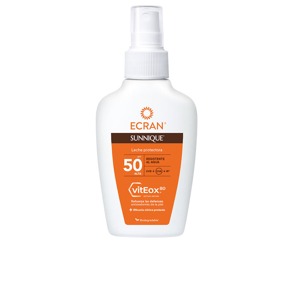 100 ml SPF 50 sun spray bottle, lightweight sun milk, Unisex protection