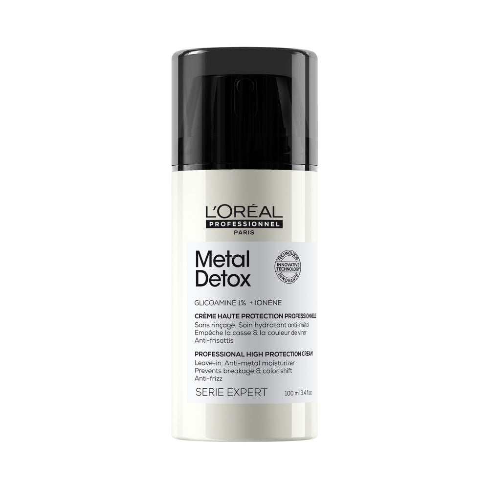 100 ml tube of Metal Detox leave-in repair cream for colour-treated hair